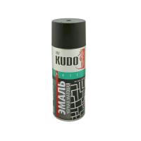 Эмаль 520мл KUDO чёрная унив.мат.