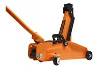 Домкрат гидравлический подкатной с фиксатором 2,5т 140-385мм в кейсе (51132)