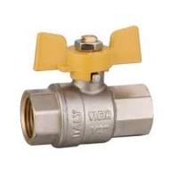 Кран шаровой дгаза 12 вв Vieir VRQ210-01 бабочка