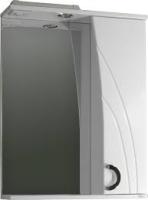 Шкаф-Зеркало Фламенко 601 со свет. (В830хШ610хГ175) (арт.85767)