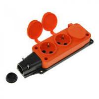 Колодка каучук 3-я с зк оранж. 2Р+Е Т-ПЛАСТ (2972)