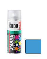 Эмаль 520мл KUDO голубая флуорисцентная