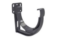 Кронштейн желоба 120 slider Классика 120 ПВХ Grand Line графит (RAL 7024) (уп. 100шт) (39649)