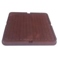 Люк 3т квадрат ЛМУ А30-665665 корич.