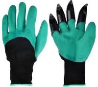 Перчатки (пара) садовые пласт.когти INBLOOM