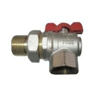 Кран с американкой угловой d114