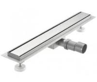 Трап - лоток 70см под кладку плитки нерж. (сухой+гидрозатвор) (арт.29894)