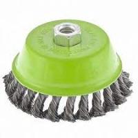 Щетка торц.125мм М14 дУШМ тарелка витая Сибртех (746167)