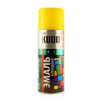 Эмаль 140мл KUDO желтая унив.