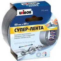 Лента клейкая армир. 50mm25m UNIBOB Супер-лента(арт.57-44265)