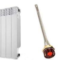 ТЭН далюм.рад.700Вт рез.1левая