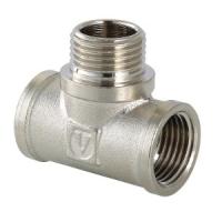 Тройник 12 внв хром VALTEC