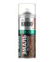 Эмаль 520мл KUDO чёрная медь молотк.по ржавч.