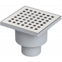 Трап d 50 (150150) вертик.нерж.BERGES Trend (арт.091004)