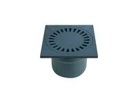 Трап d110 вертик.15 х15 пласт.реш.(13409)