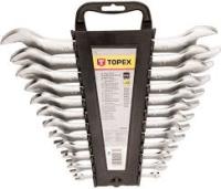 Ключи рожковые набор 6-32 мм 35D657 12шт. TOPEX