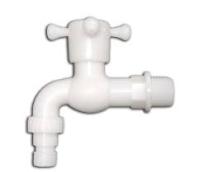 Кран водоразборный PL714-270 12 белый пласт. STEMIX