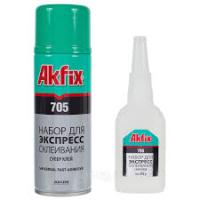 Клей 200мл+65гр.AKFIX экспресс