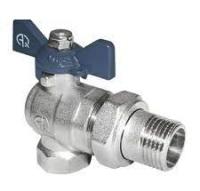 Кран с американкой угловой 12 AQUALINK (103959)