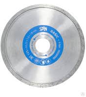 Круг алмазный 12522,23мм влажн.рез.сплошн.кромка Spin Edge Basic (551218)