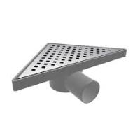 Трап d 50 треугольный нержав.200200 горизонт. (5523)