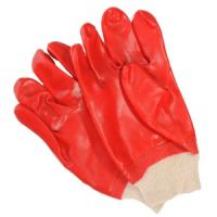 Перчатки (пара) маслобензостойкие (красные) (арт.24-2-011)