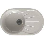 Мойка врезная М-5 камен.белый металик HORKE (M05W01)