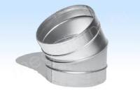 Отвод вентил.d10045 оцинков.