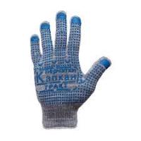 Перчатки (пара) ХБ 4-х нитка 10кл.Эконом с ПВХ Капкан