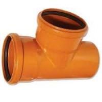 Тройник 110110х87 РТП наруж. канал.(11678)