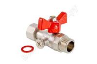 Кран шар. дманометра 12в12в Valtec 404