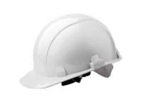 Каска защитная белая 