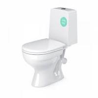 Унитаз-компакт W 102 Home de luxe выпуск 45, 1 кн.ниж. арматура, сиденье ПП GESSO (г. Волгоград)