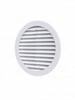 Вен.решетка d100 кругл.с фланцем разъём.10РКС