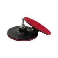 Диск полиров.150мм с липуч.зерно, красный