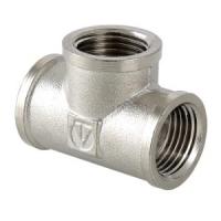 Тройник 1 ввв хром VALTEC