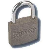Замок 40 мм навес.чуг.Toptools 90U301
