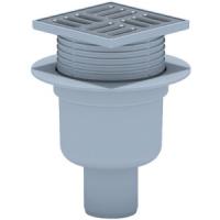 Трап d 50 (1010) прямой пластик