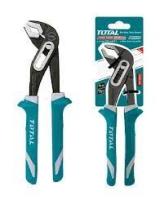 Плоскогубцы 250 мм CRV, переставные Total (381006)