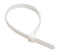 Кабельная стяжка (хомут) 3003,6мм белая СИБРТЕХ