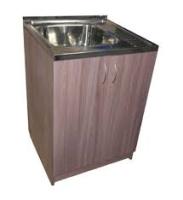 Тумба для мойки 50см Ясень шимо темный