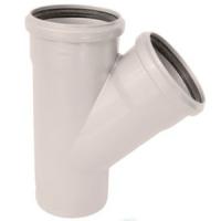 Тройник d 11011045 SINICON Comfort (белыйусил)