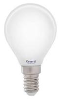 Лампа св.диод 8W Е14 4500К General шар