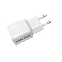 Адаптер 2USB 21A белый