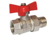 Кран с американкой 34 Стандарт 232 ГАЛЛОП PN40 баб.никель