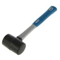 Киянка резиновая 220г с фиброгл.рукояткой TOTAL