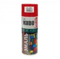 Эмаль 520мл KUDO вишнёвая.унив.