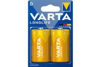 Батарейка LR20 VARTA LONGLIFE Bl-2