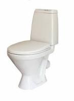 Компакт Cersanit JUST 2-СОРТ косой нижн.подкл.сидение ПП,мет.крепл.