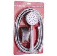 Н-р Шланг+Лейка+Держатель ZERIX SHOWER SET-04 SUS304 нержав.(арт.28592)
